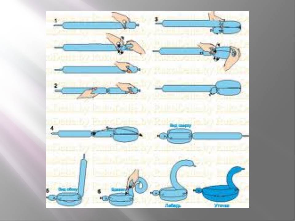 8 фигурок из шариков, которые может сделать каждый ребёнок