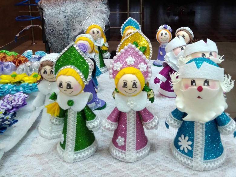 Поделка снегурочка своими руками - мастер-классы из конуса, оригами, объемные модели
