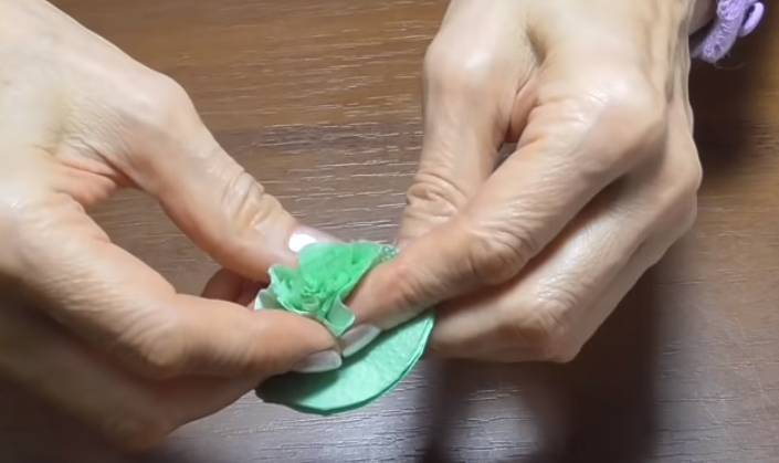 Офисная ёлочка из бумаги